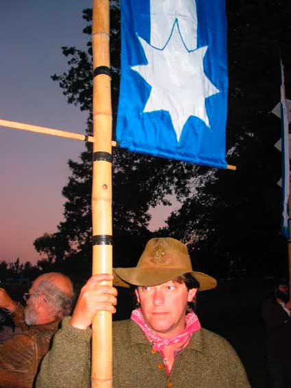 Lantern Standars bearer, Sunday 7 December 2003