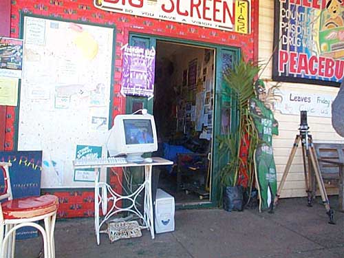 Web Cam outside the Hemp Bar